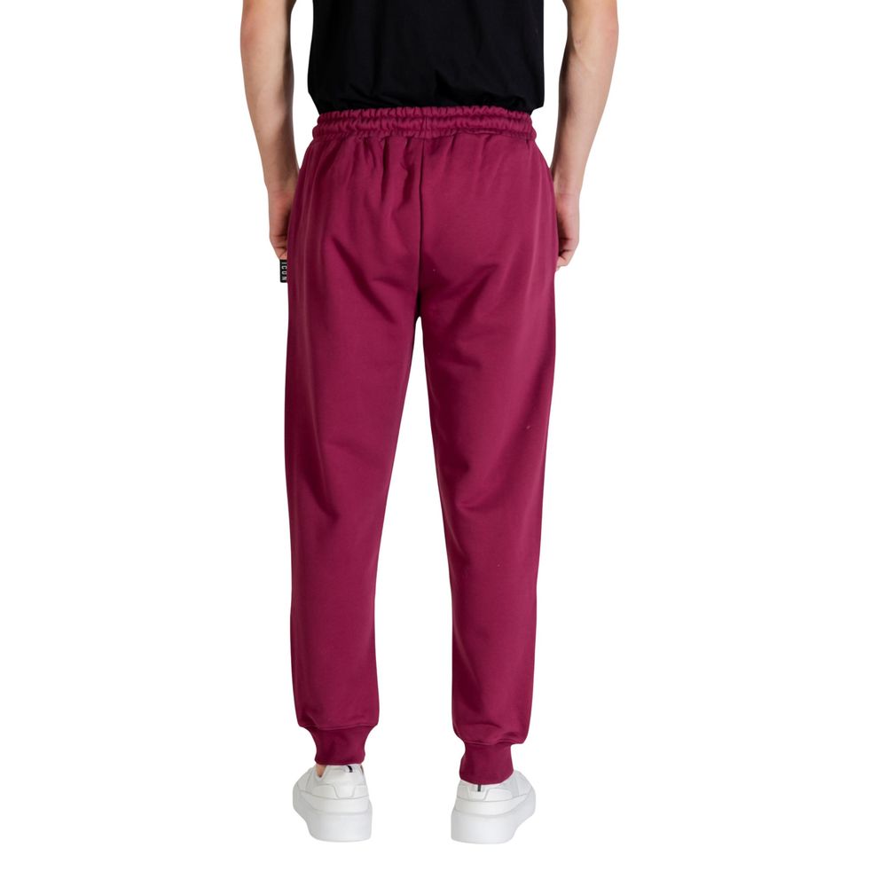 Icon Bordeaux Cotton Joggers