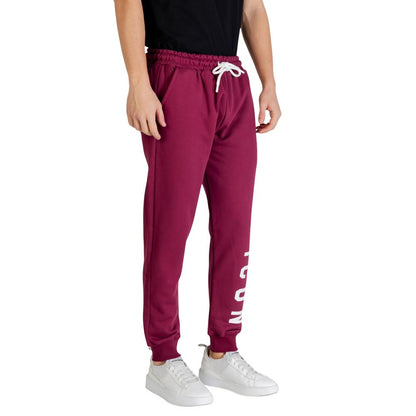Icon Bordeaux Cotton Joggers