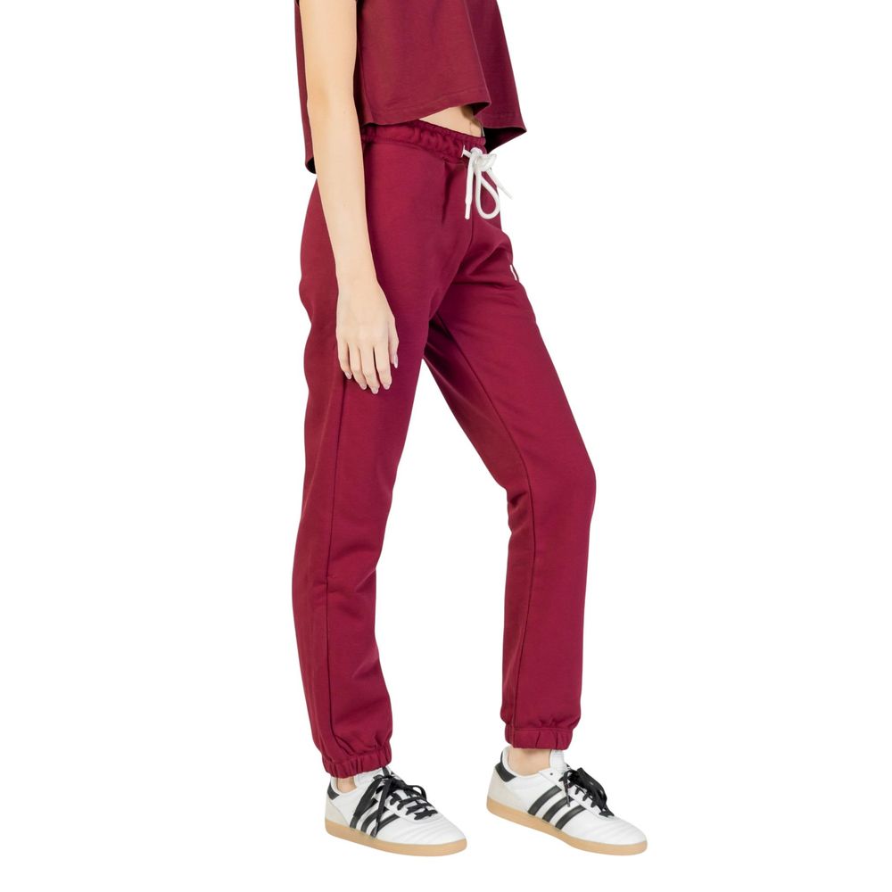 Icon Bordeaux Cotton Joggers