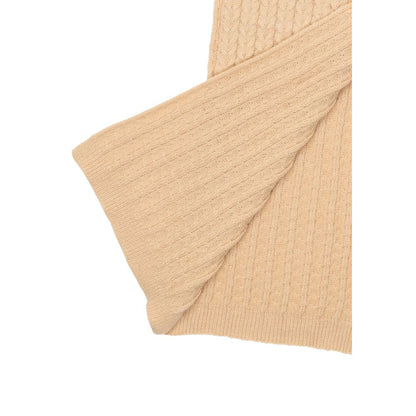 Onlyasmin Knit Scarf CC - Beige Polyester Scarf for Women