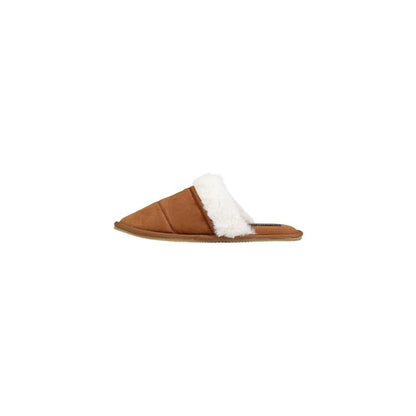 Ralph Lauren Brown Textile Slippers for Women