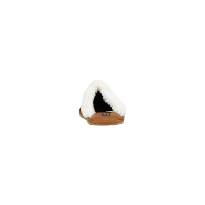Ralph Lauren Brown Textile Slippers for Women