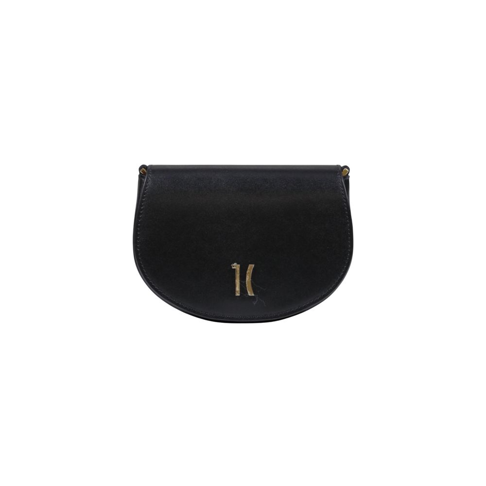Alviero Martini Prima Classe Black Leather Handbag