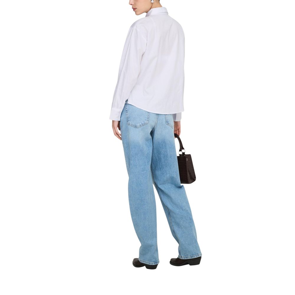 Jacqueline De Yong JDYWILLOW Loose L/S Bow Shirt Wvn