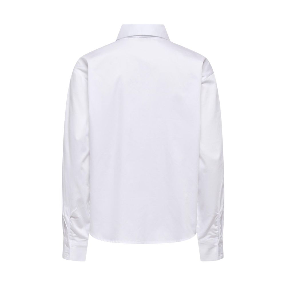 Jacqueline De Yong JDYWILLOW Loose L/S Bow Shirt Wvn
