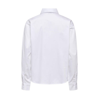 Jacqueline De Yong JDYWILLOW Loose L/S Bow Shirt Wvn