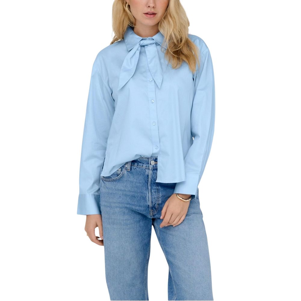 Jacqueline De Yong JDYWILLOW Loose L/S Bow Shirt WVN