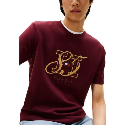 Tommy Hilfiger DIWALI INTERLOCK HBS MW0MW39569 Men's Short-Sleeved T-Shirt