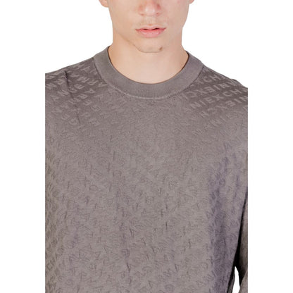 Armani Exchange Gray Polyamide Sweatshirt - Contemporary Sophistication