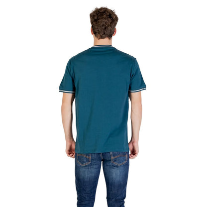 Armani Exchange Black Cotton T-Shirt for Men