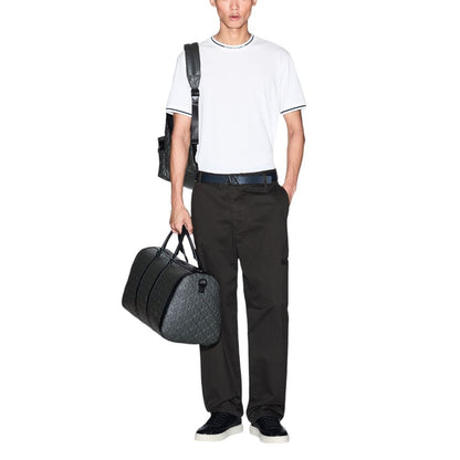 Armani Exchange White Cotton T-Shirt - Effortless Style for Every Occasion