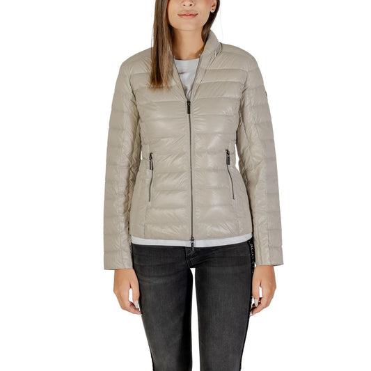 Armani Exchange Beige Polyamide Coat - Women's Down Jacket