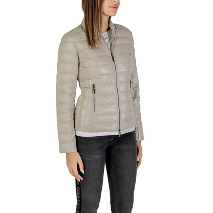 Armani Exchange Beige Polyamide Coat - Women's Down Jacket
