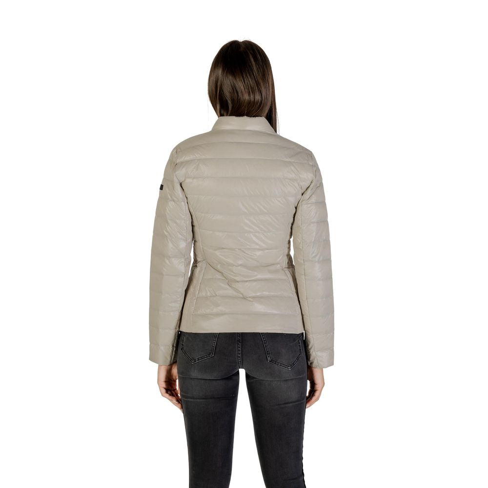 Armani Exchange Beige Polyamide Coat - Women's Down Jacket