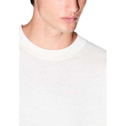 Armani Exchange Cream Viscose Sweatshirt - Effortless Style for Every Occasion