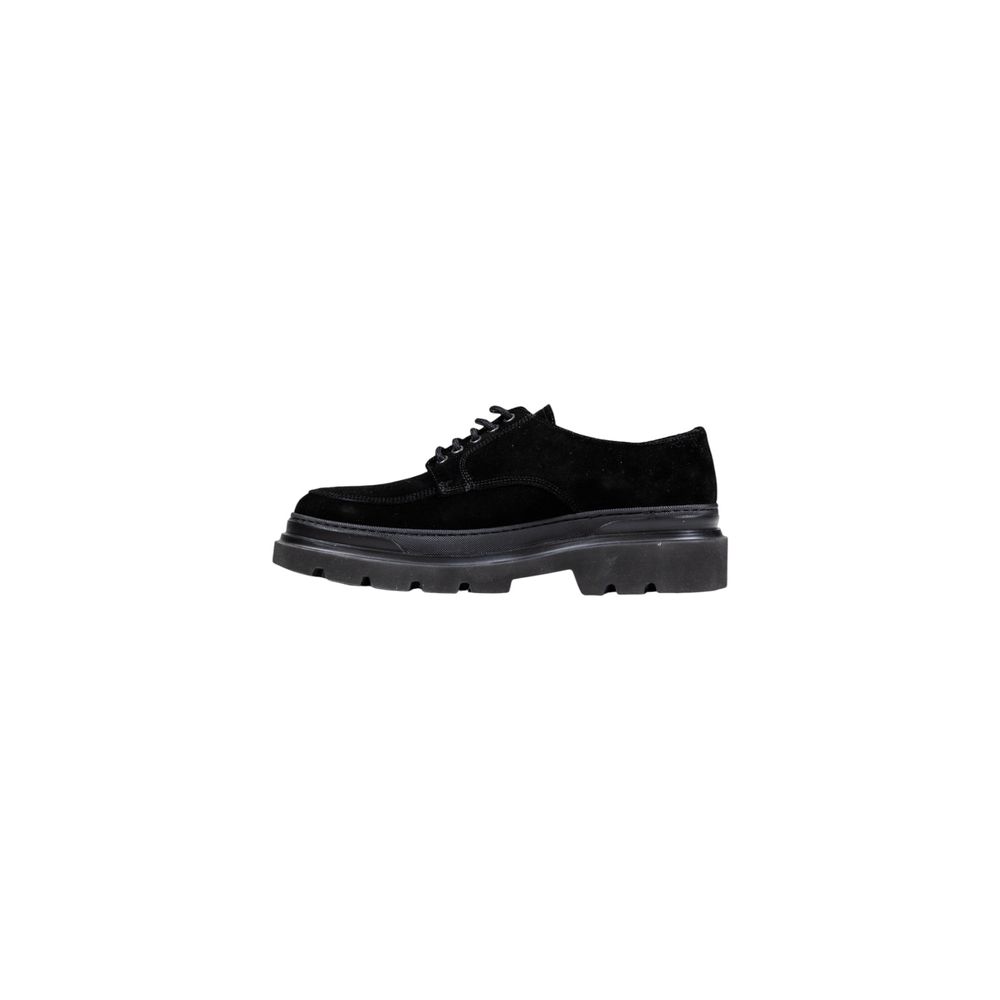 Antony Morato Black Leather Derby Dusky MMFW01849-LE300005