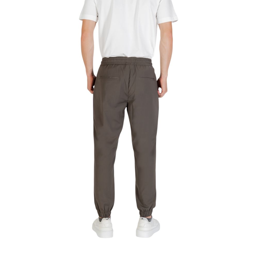Antony Morato Green Polyester Casual Pants - NATE REGULAR FIT MMTR00755-FA600263