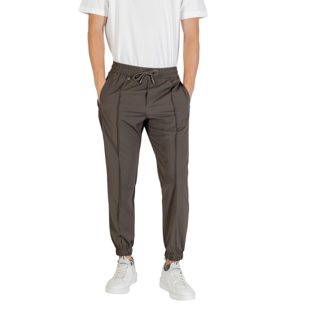 Antony Morato Green Polyester Casual Pants - NATE REGULAR FIT MMTR00755-FA600263