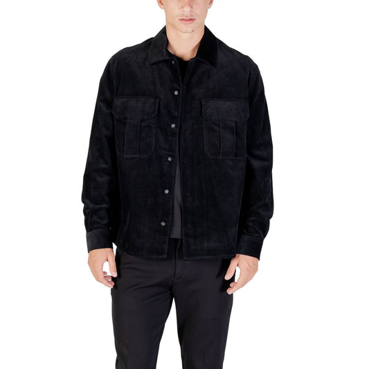Antony Morato Black Cotton Shirt - Elegant & Versatile