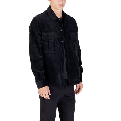 Antony Morato Black Cotton Shirt - Elegant & Versatile