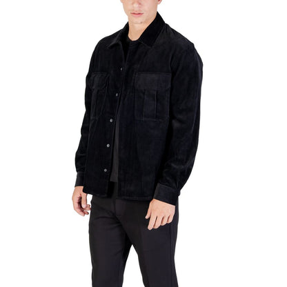 Antony Morato Black Cotton Shirt - Elegant & Versatile