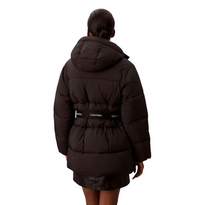Calvin Klein Jeans Belted Midweight Puffer Coat for Women