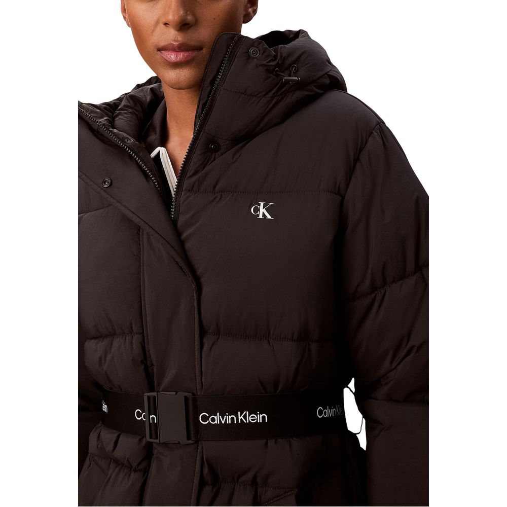 Calvin Klein Jeans Belted Midweight Puffer Coat for Women