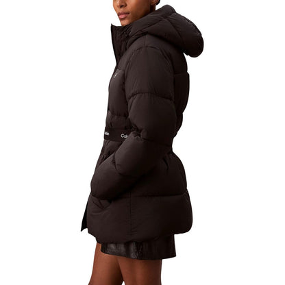 Calvin Klein Jeans Belted Midweight Puffer Coat for Women