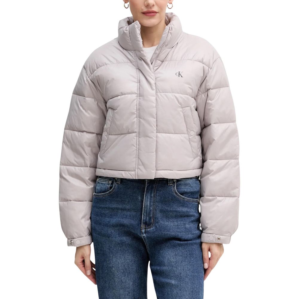 Calvin Klein Jeans SHINE CROP PUFFER JACKET
