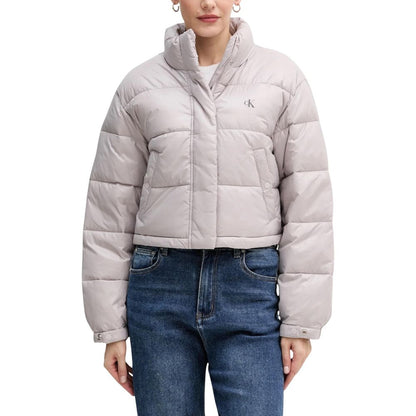 Calvin Klein Jeans SHINE CROP PUFFER JACKET