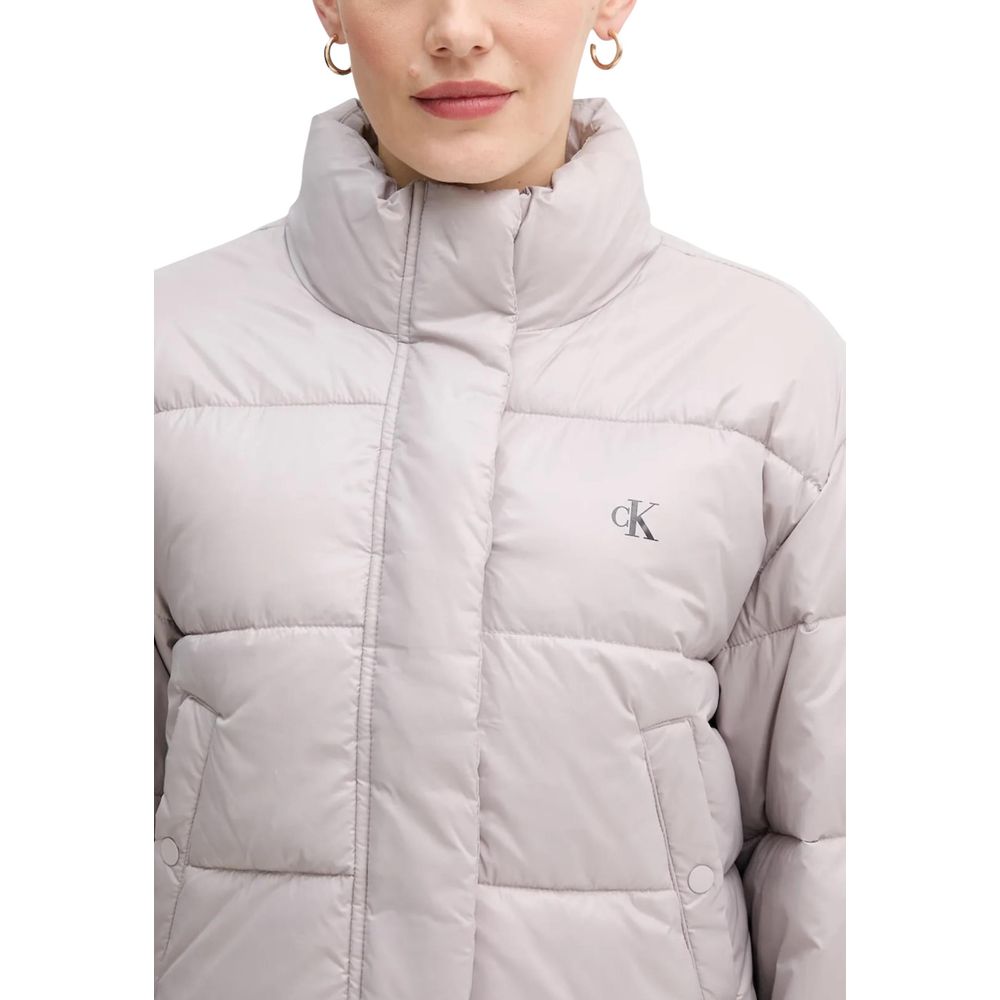 Calvin Klein Jeans SHINE CROP PUFFER JACKET