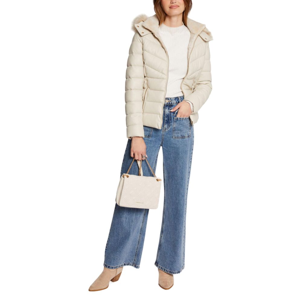 Morgan De Toi 242-GKIDIA Women's Puffer Jacket in Beige