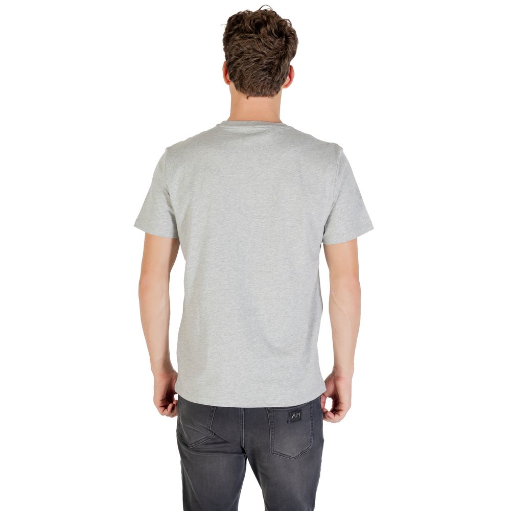 Ralph Lauren Gray Cotton T-Shirt for Timeless Elegance