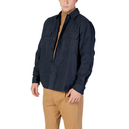 Only & Sons Blue Denim Overshirt for Men