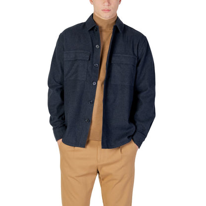 Only & Sons Blue Denim Overshirt for Men