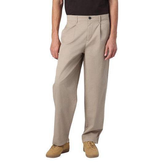 Only & Sons ONSKILO LOOSE 0327 PANT - Beige Cotton Casual Pants