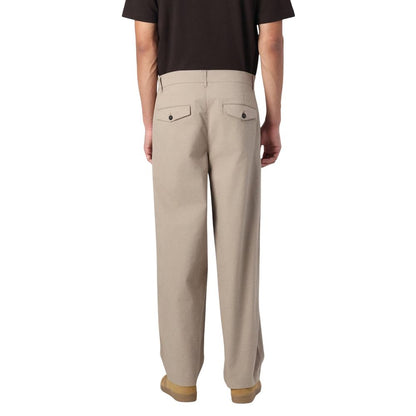 Only & Sons ONSKILO LOOSE 0327 PANT - Beige Cotton Casual Pants