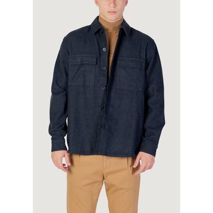 Only & Sons Blue Denim Overshirt for Men