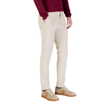 Borghese 5WPA01 V08/VL08 Beige Cotton Pants for Men