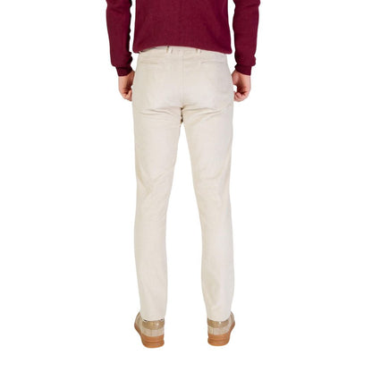 Borghese 5WPA01 V08/VL08 Beige Cotton Pants for Men