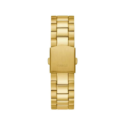 GUESS Men's Gold Stainless Steel Connoisseur Dress Watch