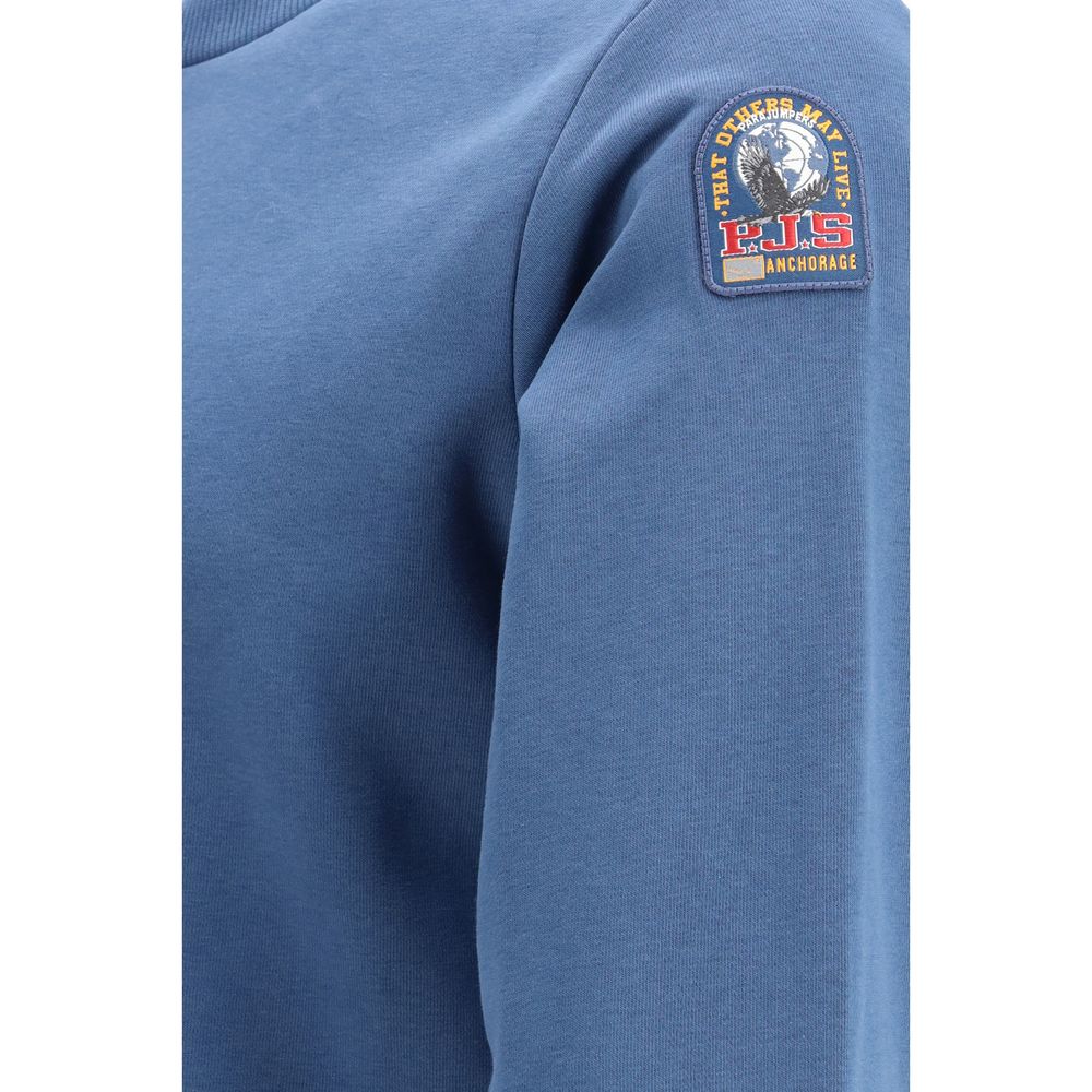 Parajumpers Blue Cotton K2 Sweatshirt