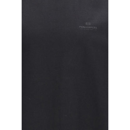 Parajumpers Black Cotton T-Shirt - Reg T-shirt
