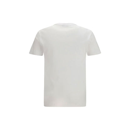 Tom Ford White Cotton T-Shirt - Perforated Elegance