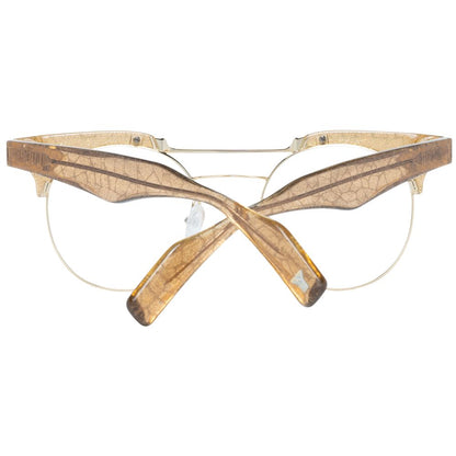 Yohji Yamamoto Women's Gold Optical Glasses – Round Frame