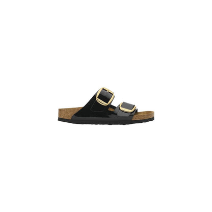 Birkenstock Arizona Big Buckle Black Synthetic Flat Sandals