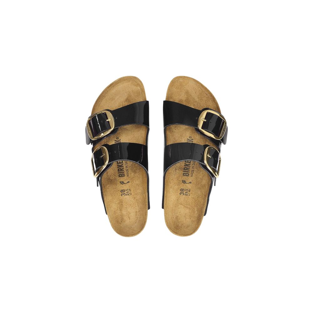 Birkenstock Arizona Big Buckle Black Synthetic Flat Sandals
