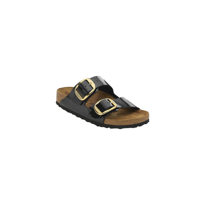 Birkenstock Arizona Big Buckle Black Synthetic Flat Sandals