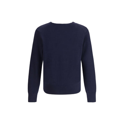 Ami Paris Blue Wool Cardigan – Effortless Parisian Chic