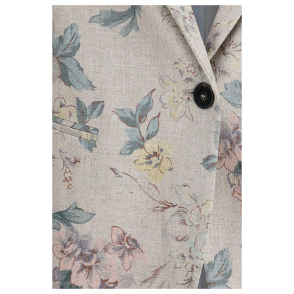 Forte_Forte Peonia My Love Hopsack Linen-Blend Jacket